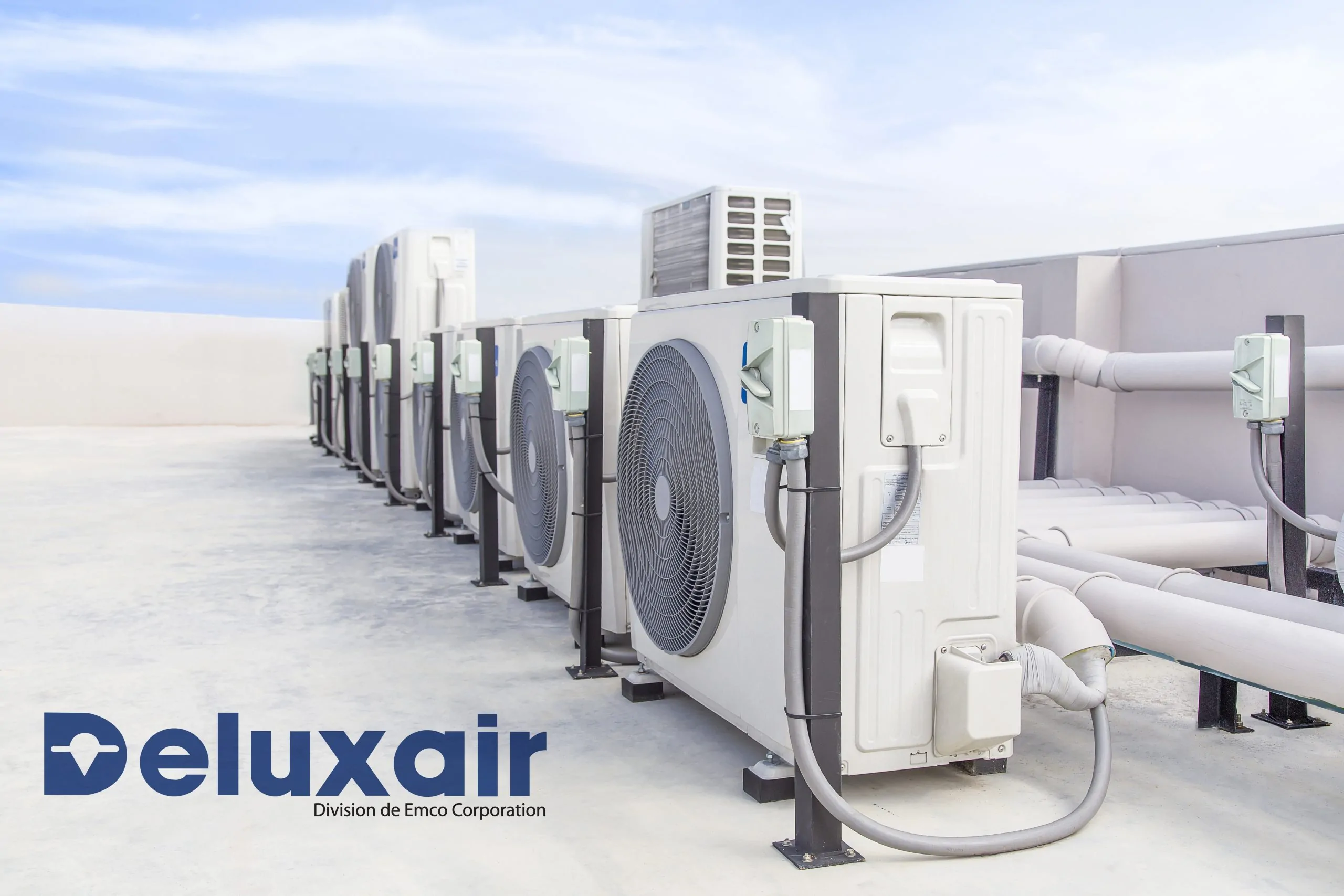 Rooftop air conditioning condenser units - Deluxair, a division of EMCO Corporation