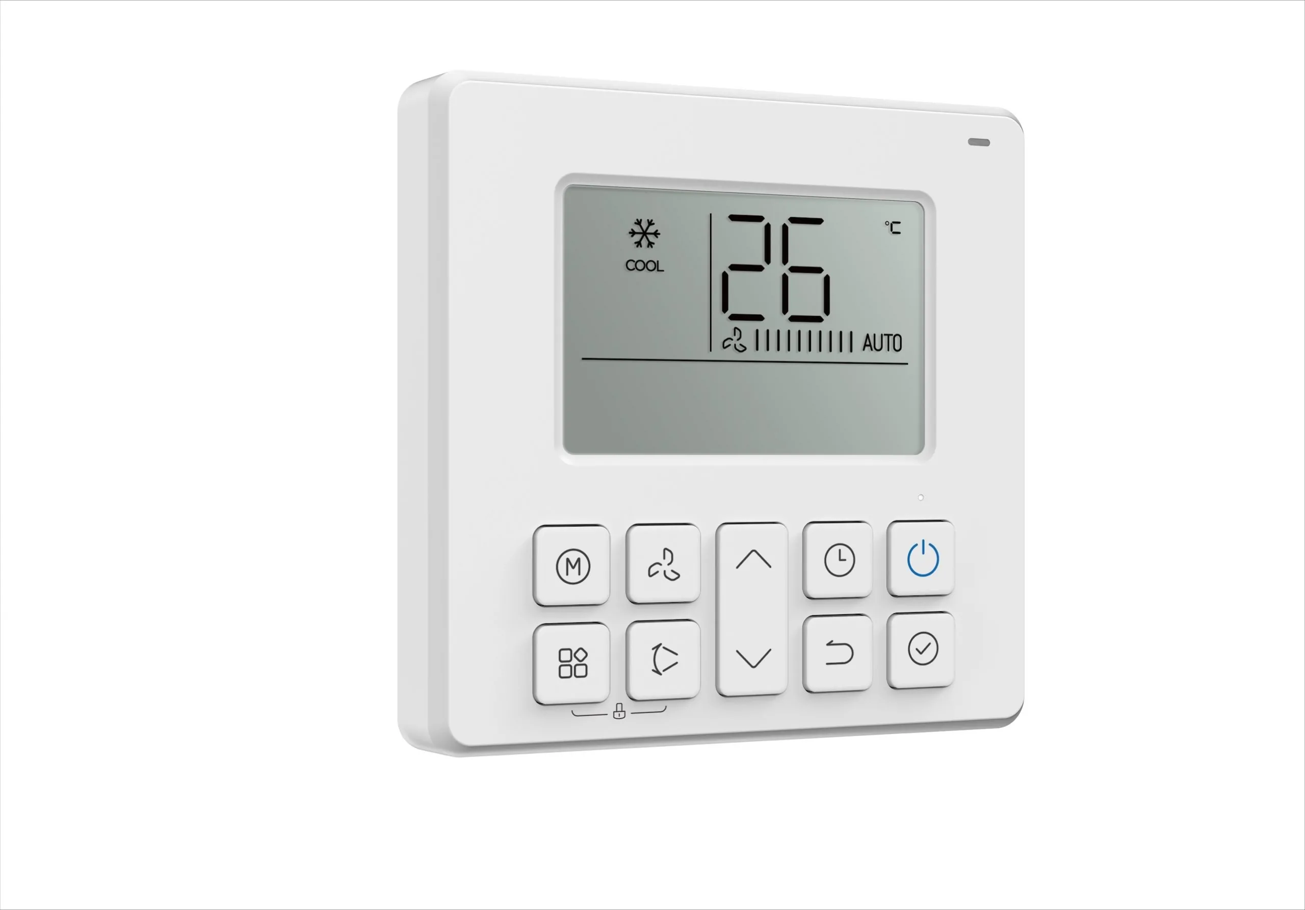 Thermostat mural filaire